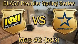 НАВИ возьмут ПЕРВОЕ МЕСТО? | Navi vs Complexity Map #2 bo3 Mirage | BLAST Spring London 2020