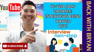 K1-VISA & AOS 2024 UPDATES: INTERVIEWS BEING WAIVED OFF? #k1visa #adjustmentofstatus