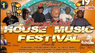 orange park house music festival Aug 19,2023 treehouse entertainment