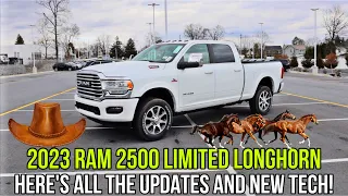 2023 RAM 2500 Limited Longhorn: MUST SEE New Tech And Features!!!