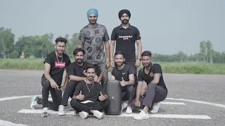 BHANGRA BLASTERS|MUSCLE MANSION| DINANAGAR |SHARAAB SONG |KARAN AUJLA VIDEO