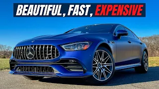 Beautiful and QUICK! 2022 Mercedes-AMG GT 4 Door Review