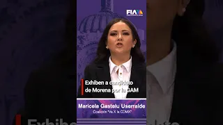 Candidato morenista de la GAM se ausenta del debate y lo acusan de violentador