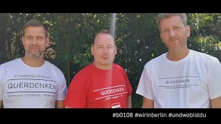 ♥️ Am 1. August 2021 sind wir wieder in Berlin  -  Arne Schmitt, Björn Banane und Thomas Brauner ♥️