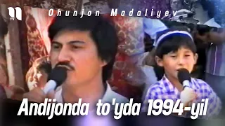 Ohunjon Madaliyev Andijonda to'yda 1994-yil