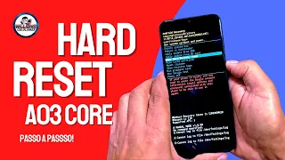 Hard Reset A03 Core, Como Formatar, Desbloquear e Restaurar