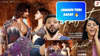 Aafat | Official Music Video | Liger | Vijay Deverakonda, Ananya Panday | Tanishk, Zahrah, Rashmi |