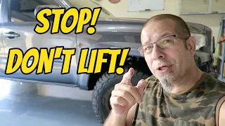 Watch This Video BEFORE You Lift Your Toyota Tacoma