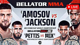 Bellator 301: Amosov vs. Jackson & Pettis vs. Mix | LIVE STREAM | MMA Fight Companion | Showtime USA