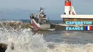 ⚠️ DANGER GROSSES VAGUES DANS LA PASSE DE CAPBRETON 🌊. @Alex.rolland