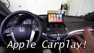 Wireless Apple Carplay QLED on Honda Accord (2008-2012) | Full Install