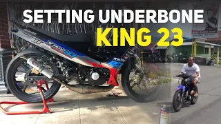 TES LARI YAMAHA 125Z UNDERBONE MILIK KING23