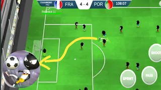 FRANCE vs PORTUGAL | Stickman Soccer 2018 Gameplay 8 #southmgames #stickmansoccer