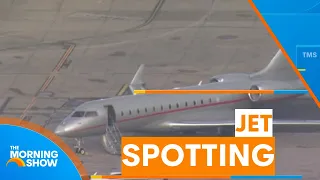 Is Taylor Swift's jet off to pick up Travis?