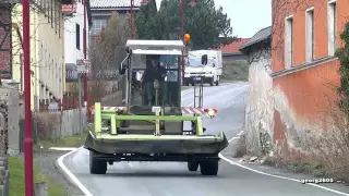 Fortschritt  Schwadmäher E-304 Testfahrt !