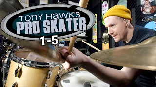 Tony Hawk's Pro Skater 1-5: A 5 Minute Drum Chronology - Kye Smith