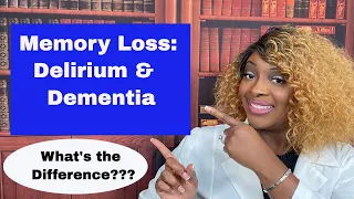 Memory Loss in Nursing