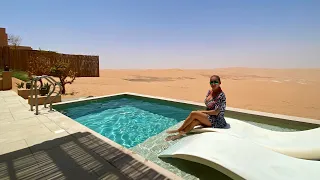 Bab Al Nojoum Bateen Liwa Resort #desert #privatepool #luxury #adventure #travel