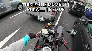 my clutch cable snapped! | changed my signal lights | singapore motovlog