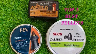 top 3 best airgun pellet