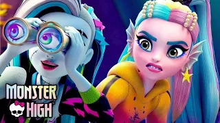 Lagoona Gets Test Anxiety! w/ Frankie & Ghoulia | Monster High