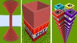 every tnt experiment in one Minecraft video