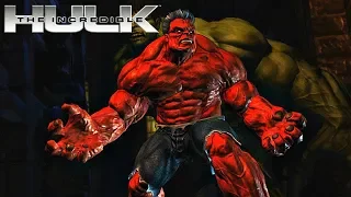 Red Hulk Gameplay - The Incredible Hulk Game (2008)