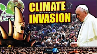 WARNING: Pope Climate Migration Invasion Dividing Nations. Papacy LAUDATE DEUM Praises Another god