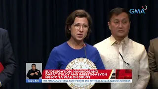 Pulong ng mga Senador at Delegasyon ng EU Parliament, naging mainit, ayon kay Sen. Dela Rosa | UB