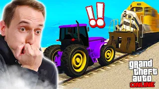 NEDOKONČITELNÝ SKILL TEST S TRAKTOREM! 😭 | GTA Online w/@ment3