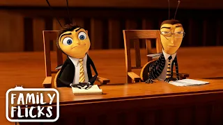 The Bees vs The Humans Trial | Bee Movie (2007) | Screen Bites