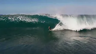 64 Year Old Mike Ho Insane Backdoor Wave at Pipeline - February 4th, 2022