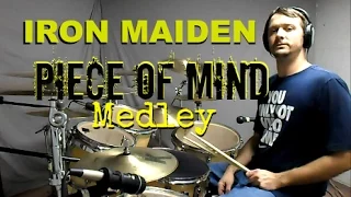 IRON MAIDEN - PIECE OF MIND MEDLEY - Drum Cover