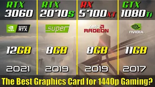 RTX 3060 vs. RTX 2070 Super vs. RX 5700 XT vs. GTX 1080 Ti | The best GPU for 1440p Gaming?