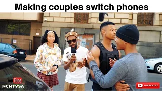 NiyaThembana Na? Ep30 | Making couples switch phones| They broke up live | Loyalty test (4K)