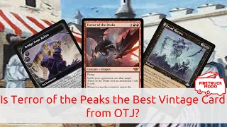 Is Terror of the Peaks the Best Vintage Card from OTJ? Dredge Trophy League