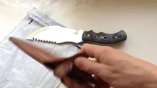 нож из фильма "Загнанный" заказанный через Rambo Store