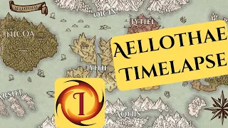 Aellothae : Inkarnate World Map Timelapse