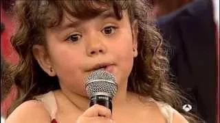 Lucía García sorprende cantando Nessun Dorma (final primer programa apoteosico)