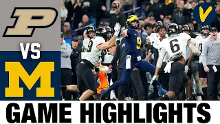 Purdue vs #2 Michigan | 2022 Big 10 Conference Championship | 2022 College Football Highlights