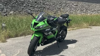 2016 Kawasaki ZX6r Test Ride