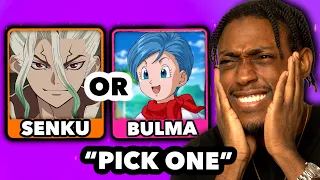 Pick the SMARTER Anime Character Or LOSE!!