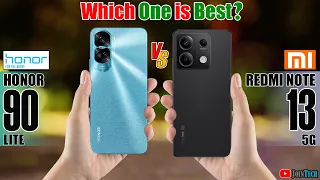 🔥 Duel High Tech! Honor 90 Lite vs Xiaomi Redmi Note 13 5G Off in a Smartphone Showdown!