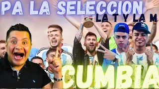 La T y La M - Pa' la Selección & goles  ARGENTINA 3 BOLIVIA 0 //Reacción