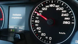 Audi A4 B8 2.0 TDI 136 HP Acceleration 0-100 KM/H Przyspieszenie