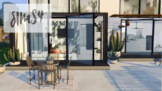 Sims 4 | Contemporary Concrete Home | NOCC | Stop Motion | Console  PS4