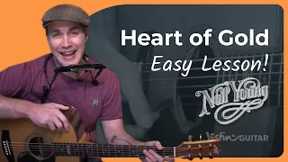 Heart Of Gold by Neil Young | Easy Guitar Lesson