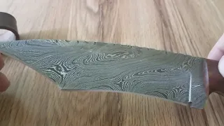 AG Knives Damascus knife review