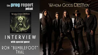 Ron 'Bumblefoot' Thal on his new band Whom Gods Destroy, their debut album, and more (Interview)