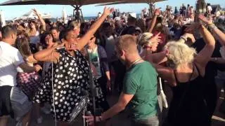 Alison David sings I Wanna Dance With Somebody at Brighton Pride 2015